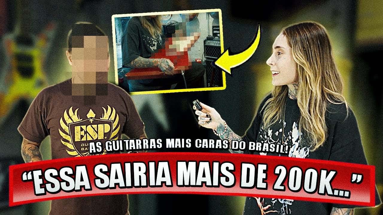 Tour pelas Guitarras MAIS CARAS do BRASIL! EP 01: São Paulo