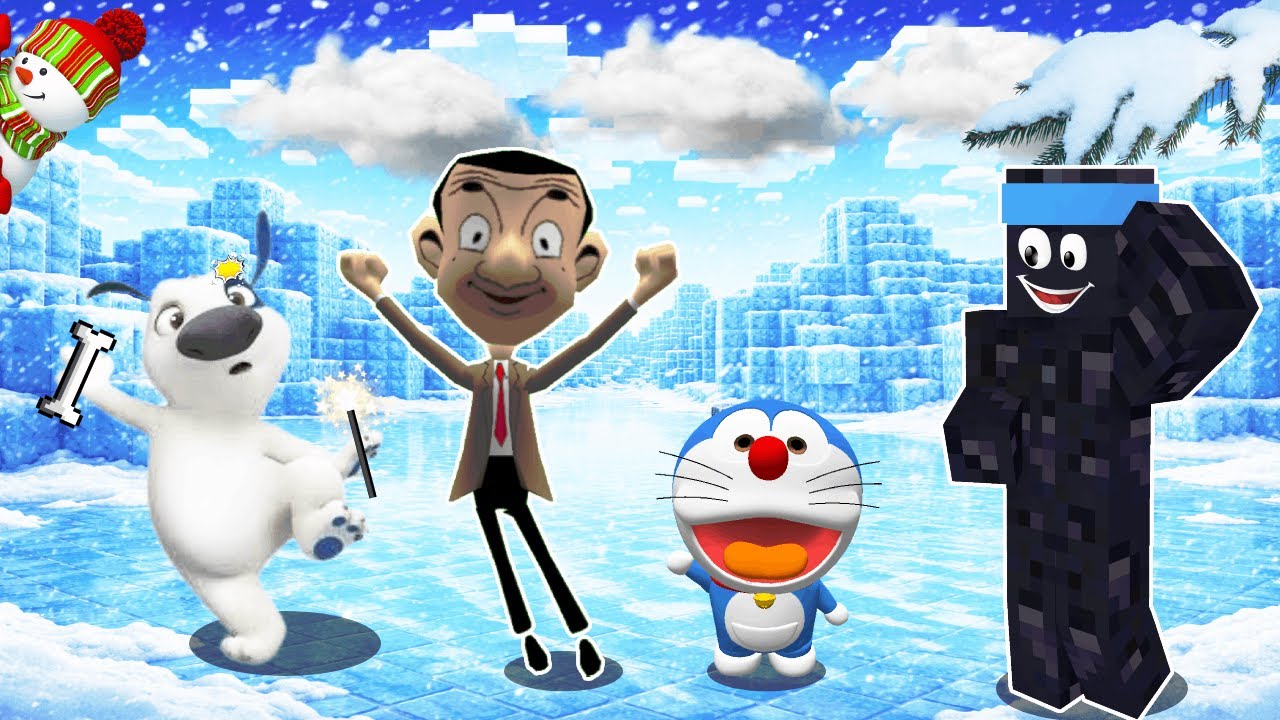 ماين كرافت لكن هانك أكل عضمة سحرية واتحول لمجنون؟! 😱💥