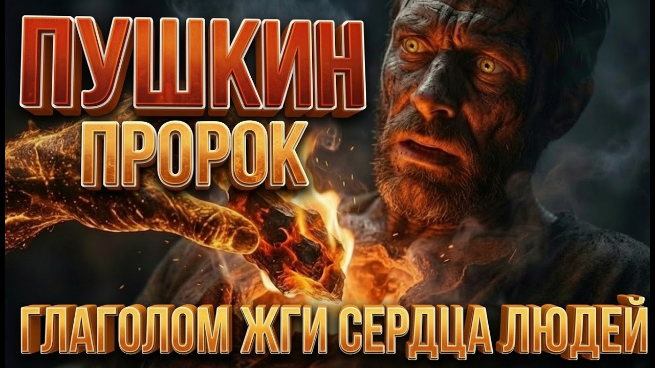 ПУШКИН &mdash; ПРОРОК 👁️ ГЛАГОЛОМ ЖГИ СЕРДЦА ЛЮДЕЙ 🔥
