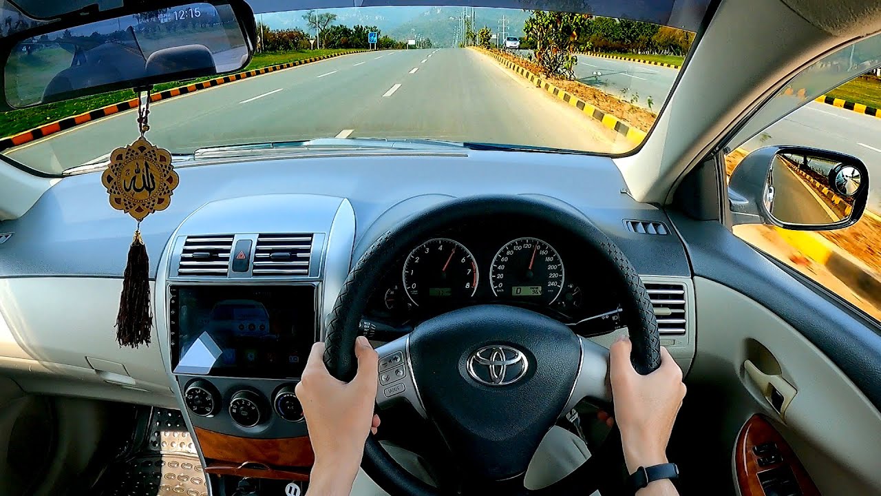 Toyota Corolla GLI 1.6 - POV Drive in Islamabad