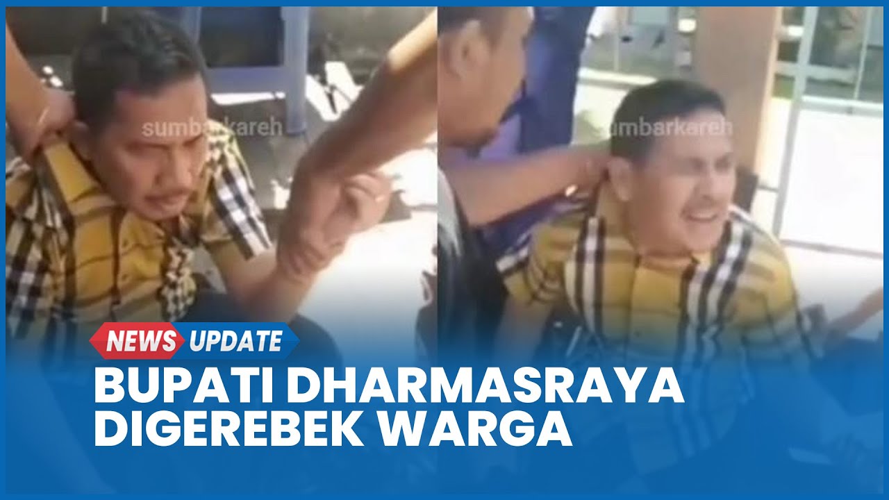 Viral Detik-detik Eks Bupati Dharmasraya Digerebek Warga di Hotel, Dituding Berbuat Menyimpang