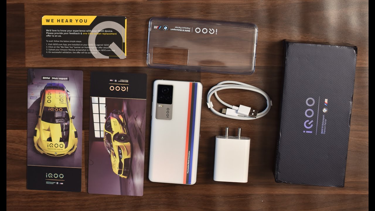 iQOO 7 Legend 5G Unboxing