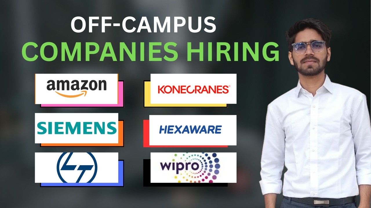 New 14+ Technical Jobs | Software Engineer | Amazon Wipro Lumel L&T |2026 2025 2024 Batch Off Campus
