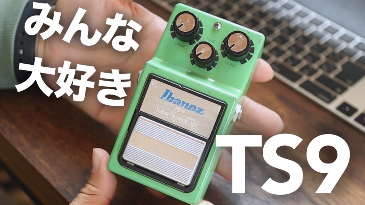 【ブースター】Ibanez TS9 Tube Screamerを15年ぶりに使ってレビューしてみた【チューブスクリーマー】