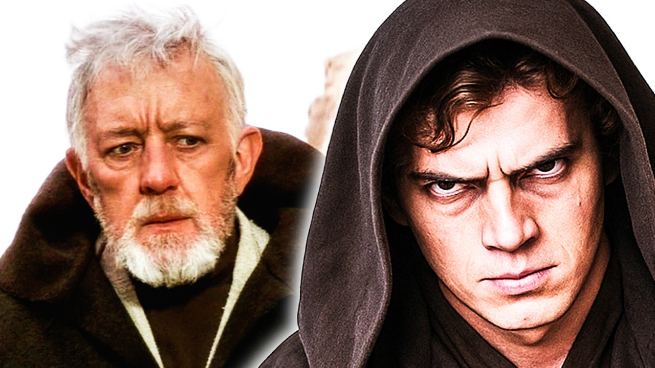 Anakin learns Obi Wan lies to his Son about Him