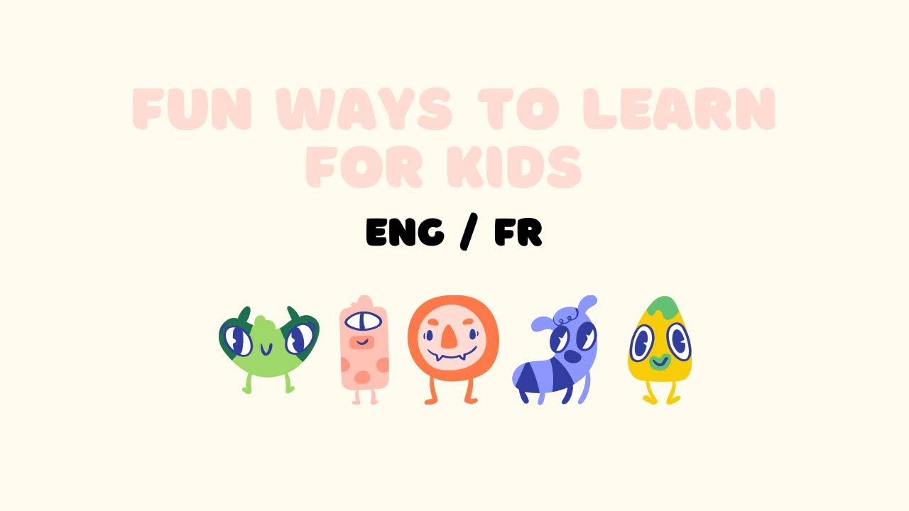 Fun ways to learn another language for kids!