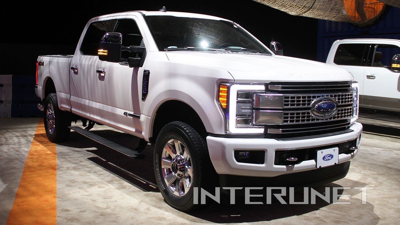 2019 Ford Super Duty F 350 4x4 Crew Cab Platinum