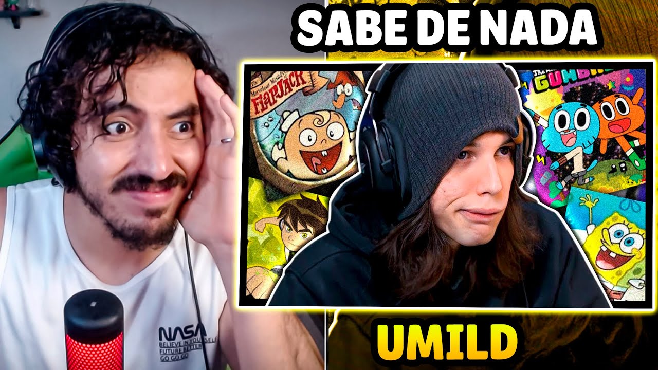 JULGANDO DESENHOS ANIMADOS (Ft. Scottonauta e Tiba) - Cantinho do Umild | Leozin React
