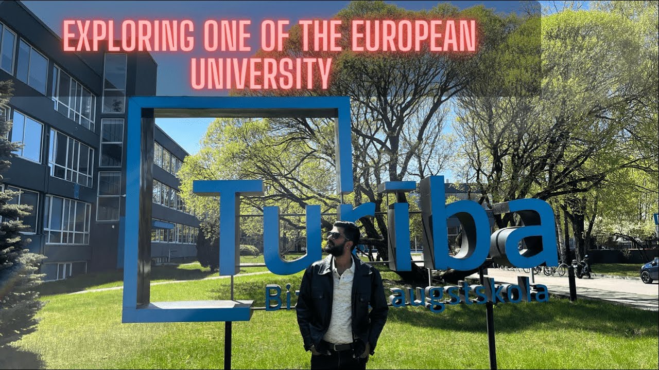 Tour To Turiba University | Turiba University Facilities And Experience As A Foreign Student.