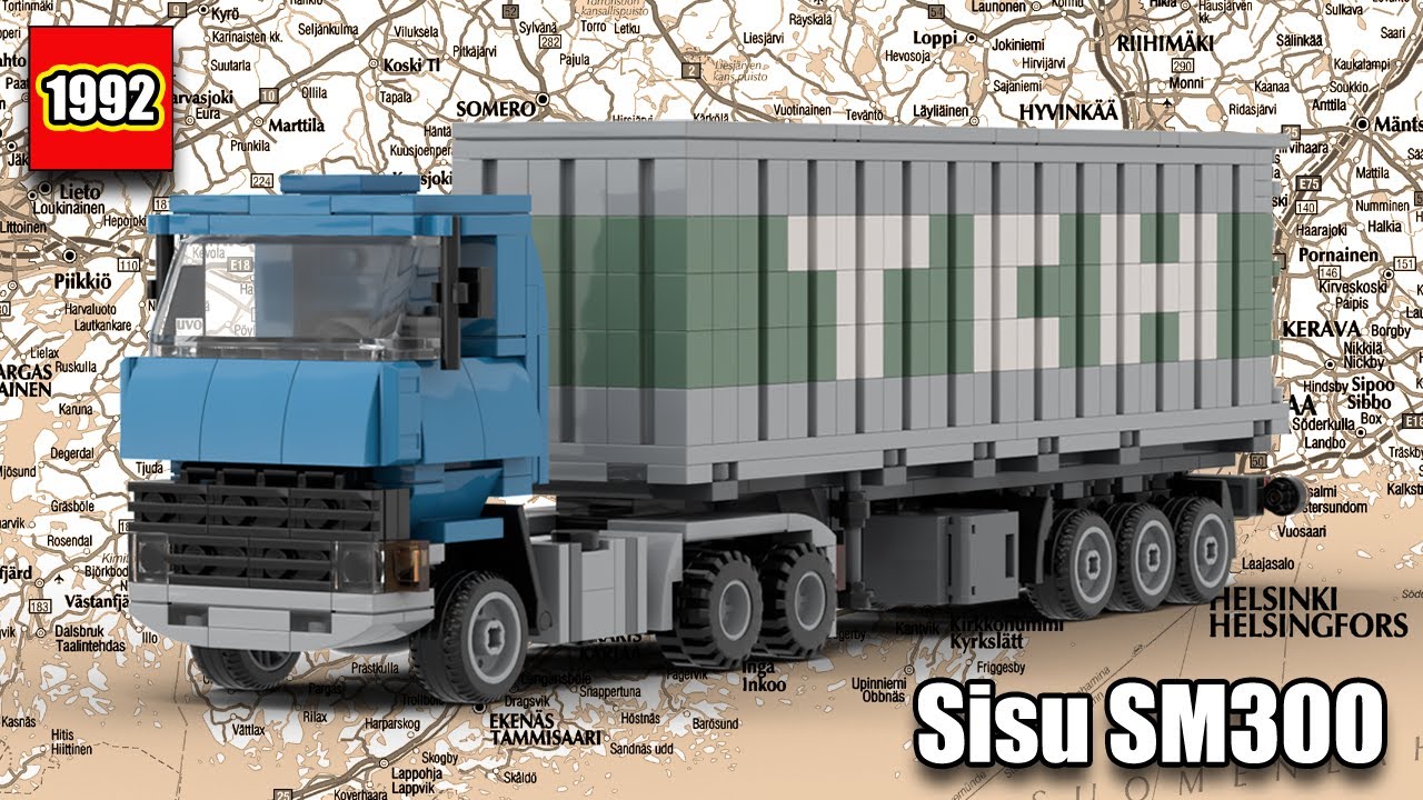 Sisu SM300 (1992) - LEGO Truck