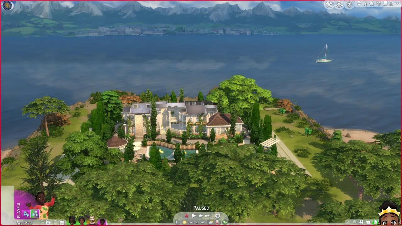 New Mansion Let's Decorate| The Sims 4