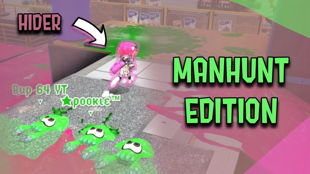 MANHUNT EDITION HIDE AND SEEK IN SPLATOON 3
