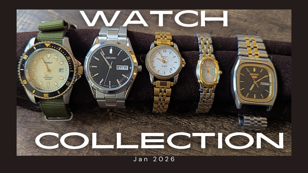 Meet My Watch Collection Tissot, Seiko, Timex, Citizen
