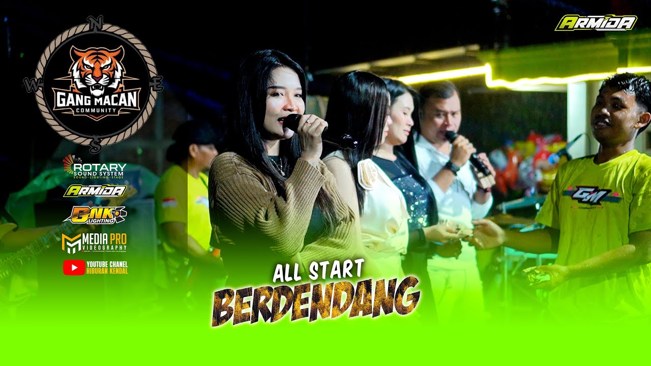 BERDENDANG - ALL START ARMIDA MUSIK LIVE GEBYAR TAHUN BARU PEMUDA GANK MACAN COMMUNITY 2026