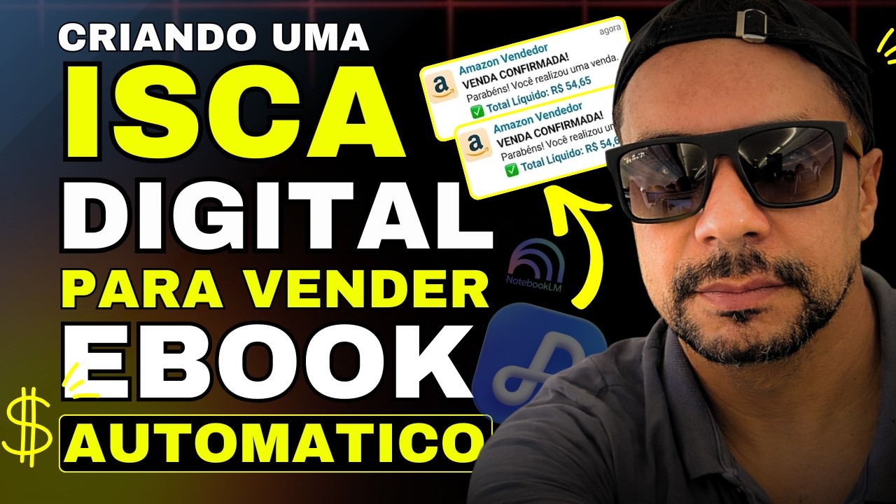 NOTEBOOKLM: Como CRIAR Iscas Digitais e EDITAR Slides (eBooks) – Passo a Passo com PDNob