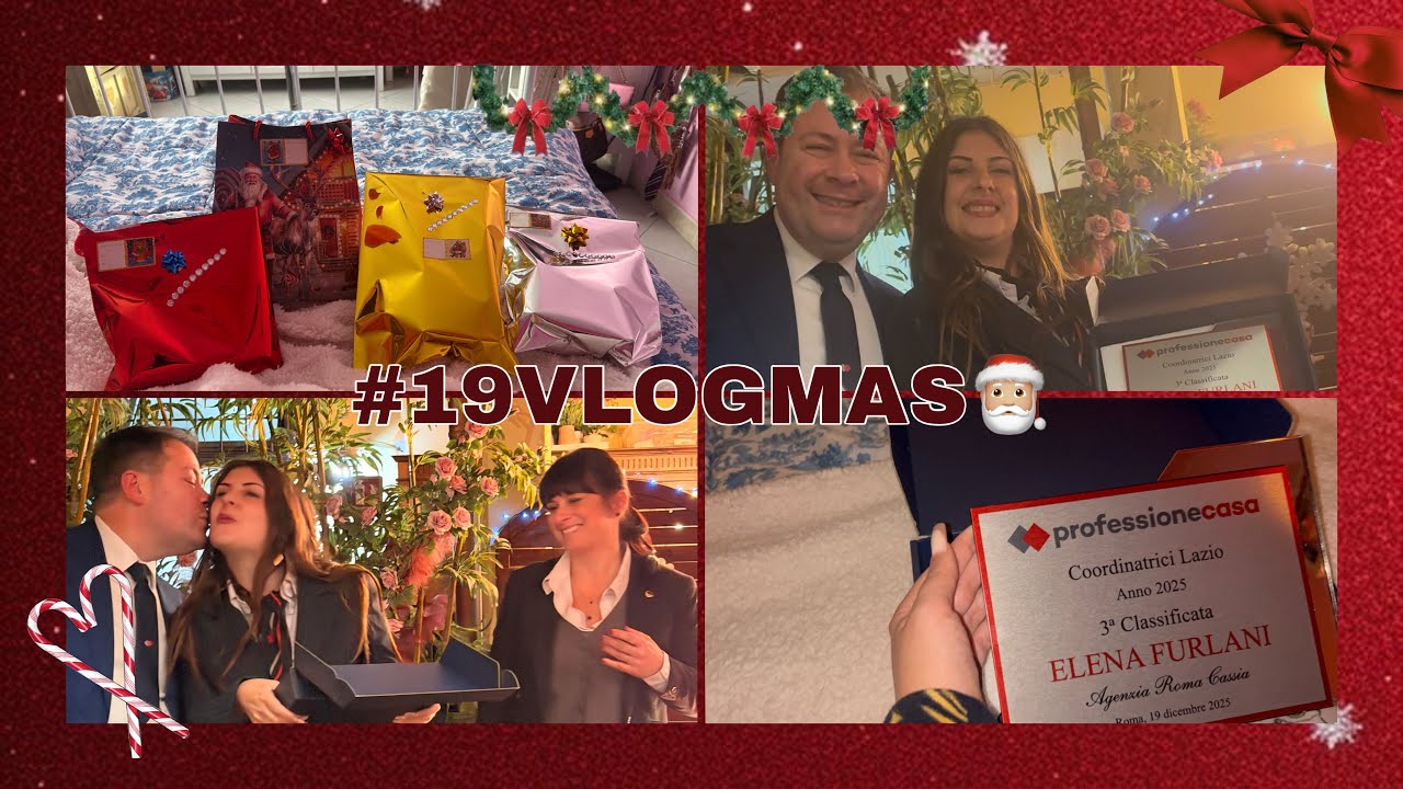 🎅🏼 #19VLOGMAS SODDISFAZIONI E INCARTIAMO I REGALI!! 19/12/25 🎁
