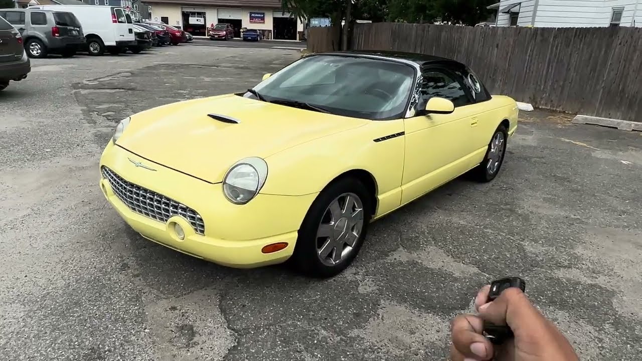 2002 Ford Thunderbird.