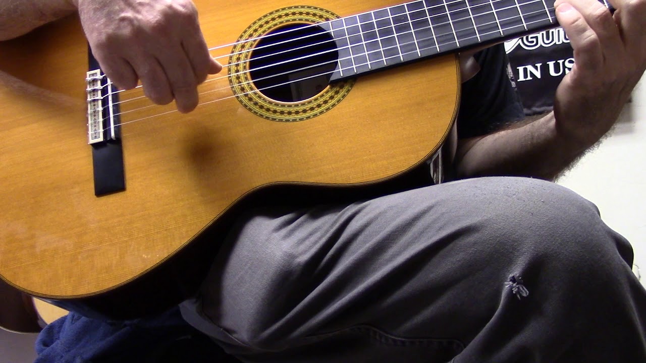 Phantom Guitarist Evaluates Classical Guitars- the Yamaha GC22 (Sony mic)