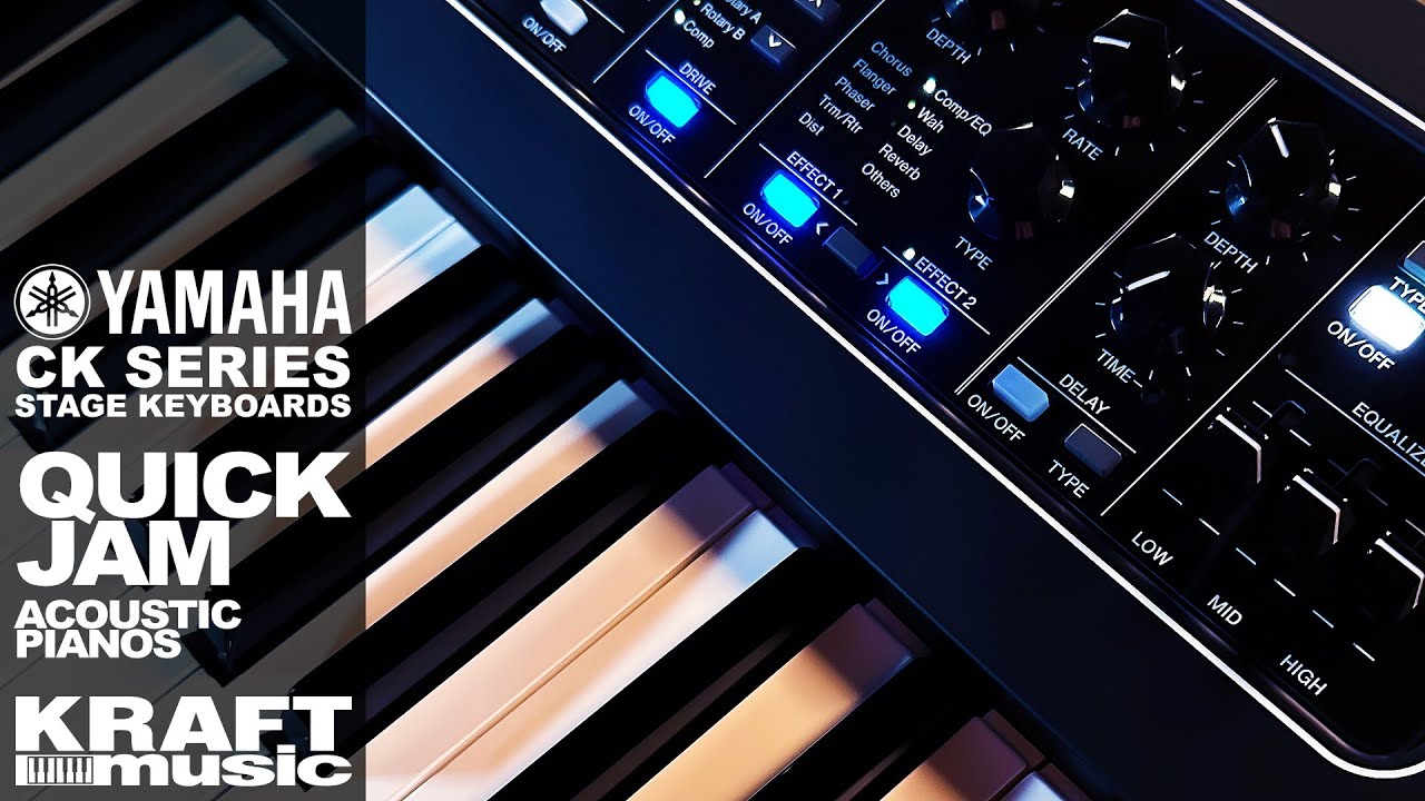 Yamaha CK Series - Quick Jam Acoustic Pianos