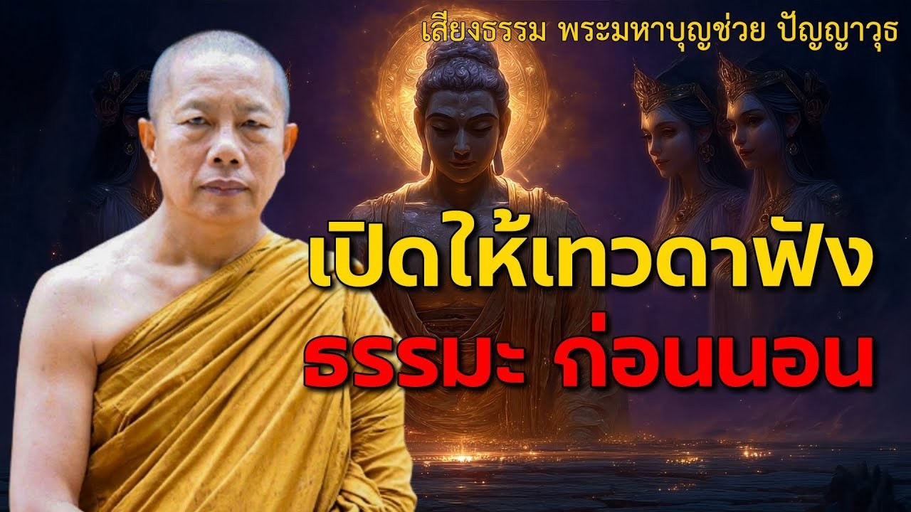 ฟังธรรมะก่อนนอนได้บุญ💕รู้ปล่อยวาง เหนื่อยมาทั้งวัน ใจสงบ ได้บุญมาก🙏 #พุทธวจน