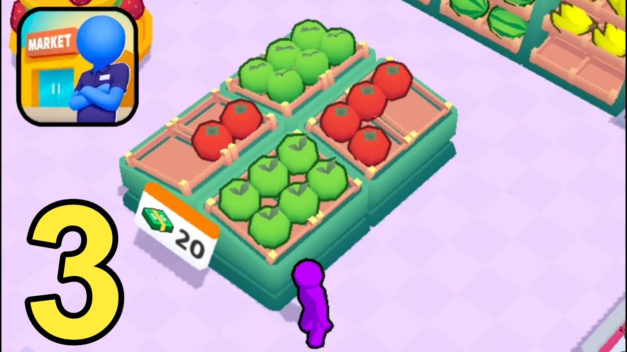 Market Boss - Gameplay Walkthrough Part 3 Max Level ( Android,iOS )