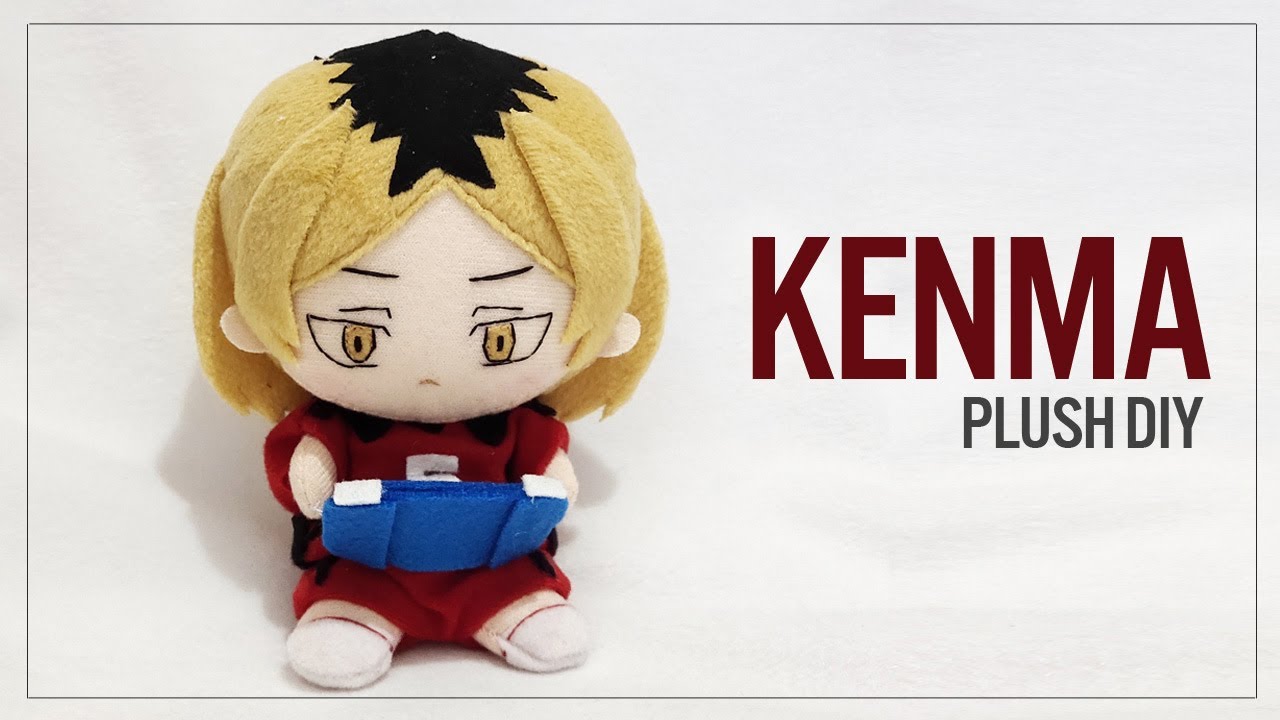 Kenma Kozume Haikyuu!! Plush DIY | 100% Hand Sewn no Sewing Machine