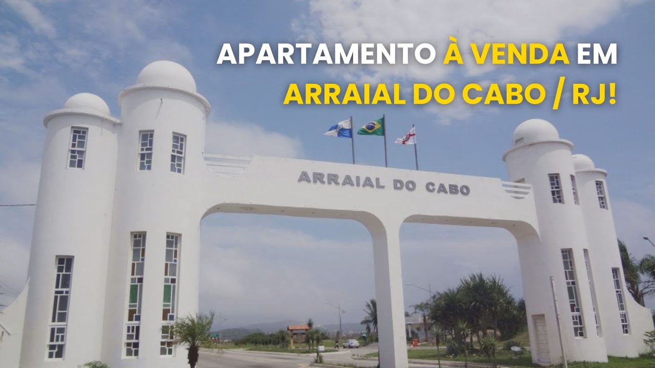 APARTAMENTO À VENDA NA PRAINHA - ARRAIAL DO CABO / RJ