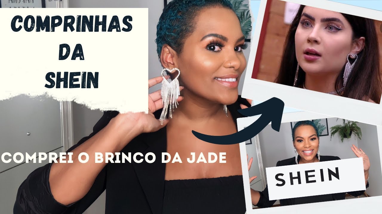 COMPRINHAS DA SHEIN | Comprei o brinco da Jade Picon