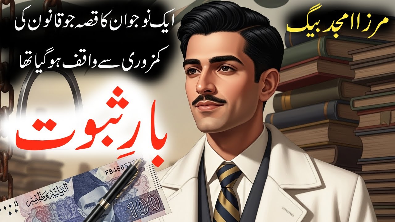 Baare saboot بارِ ثبوت || Mirza amjad baig stories || Suspense & Jurm O Saza