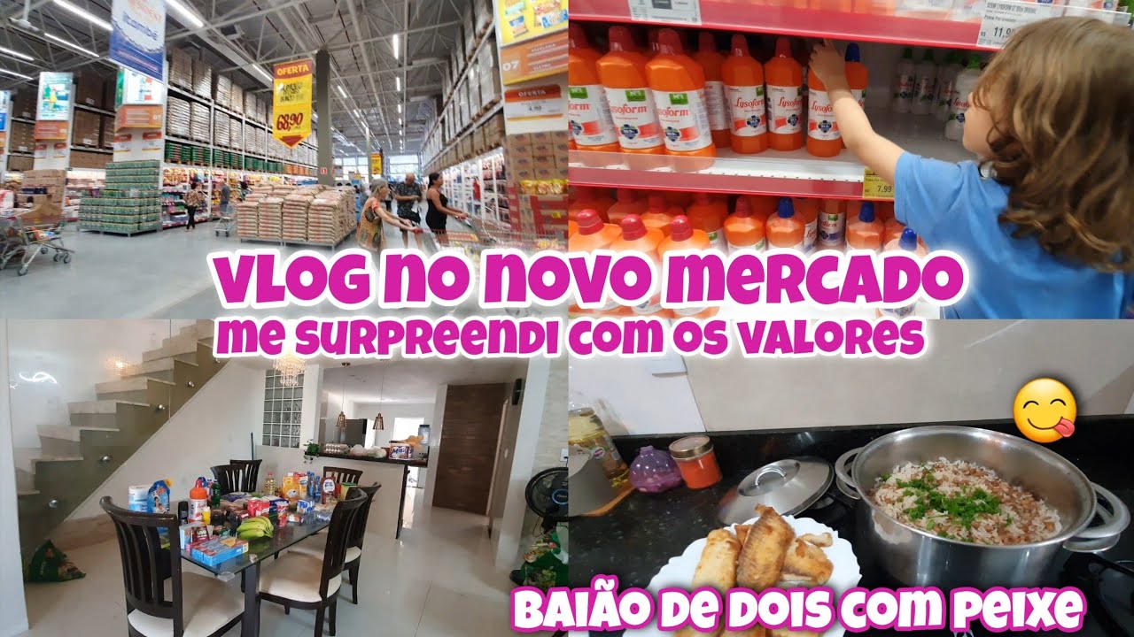 ABRIU UM NOVO ATACADISTA ASSAÍ, FUI CONFERIR OS PREÇOS, FIZ BAIÃO DE DOIS | Casa da Dani