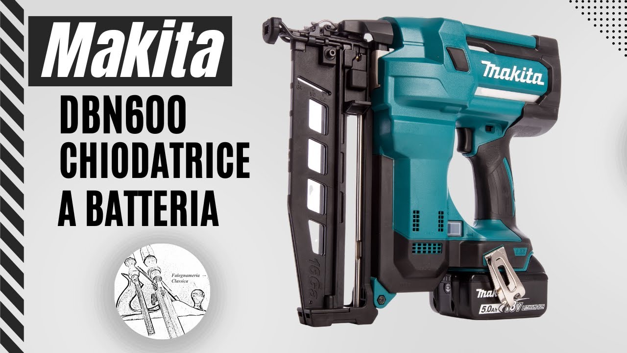 Chiodatrice a batteria Makita: la mia esperienza d'uso