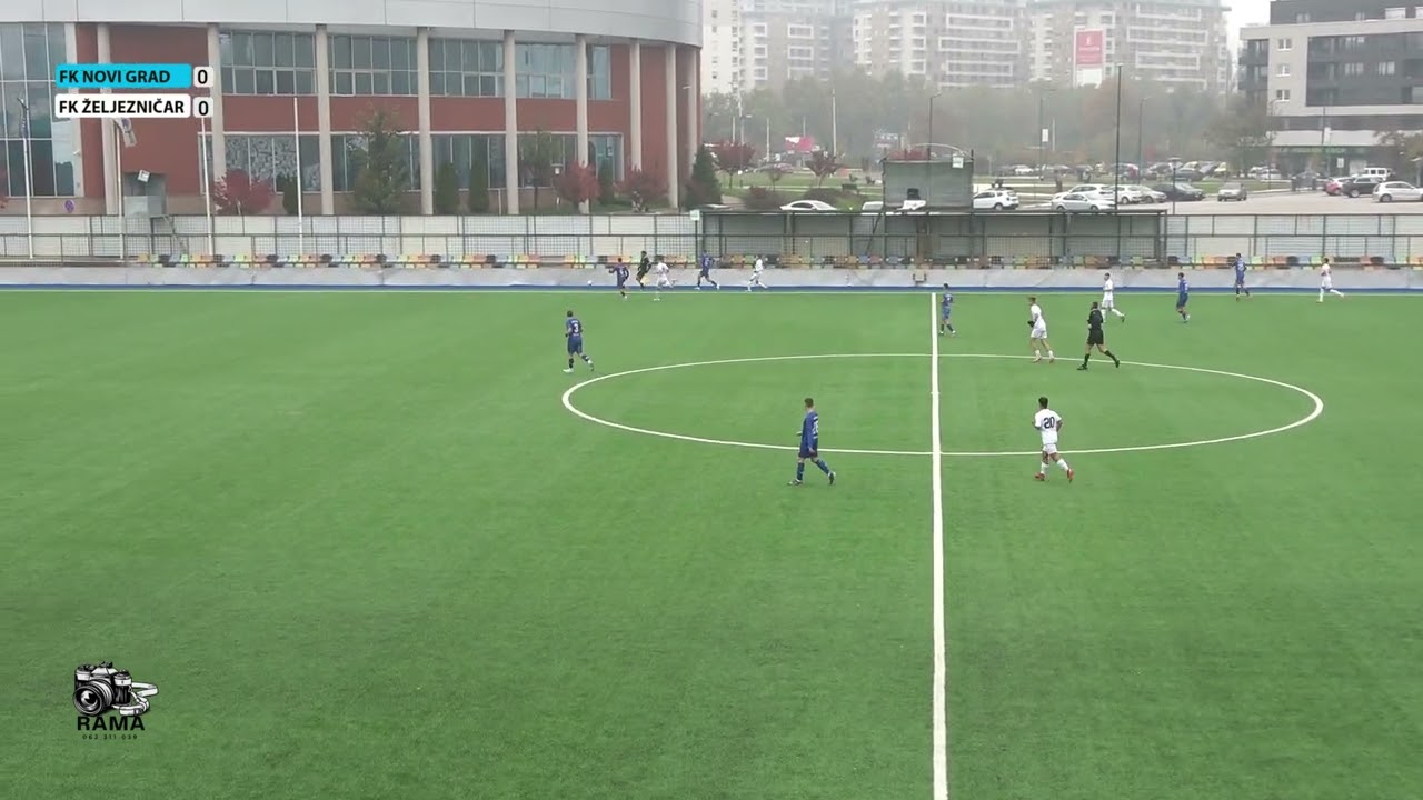 Omladinska liga BIH grupa CENTAR 1- Juniori 24/25 FK NOVI GRAD 4 : 1 FK ŽELJEZNIČAR