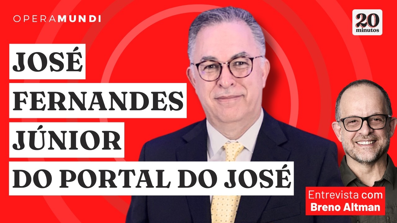 Jos&eacute; Fernandes, do Portal do Jos&eacute;, em entrevista a Breno Altman - programa 20 Minutos