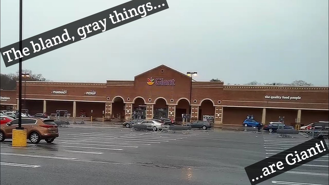 Supermarket Checkout: The Bland Gray Remodel cones to Giant-Landover - Wilmington, DE