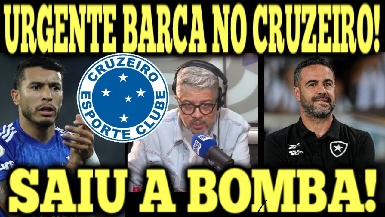 PLANTÃO URGENTE! BARCA NO CRUZEIRO🚨 ARTUR JORGE CHEGOU COM TUDO! NOTÍCIAS DO CRUZEIRO HOJE