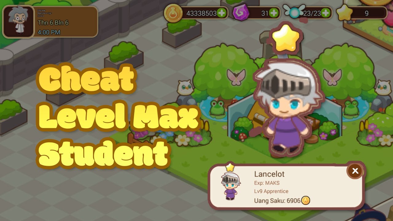 Cheat Game Magic School Story - Max Level Student