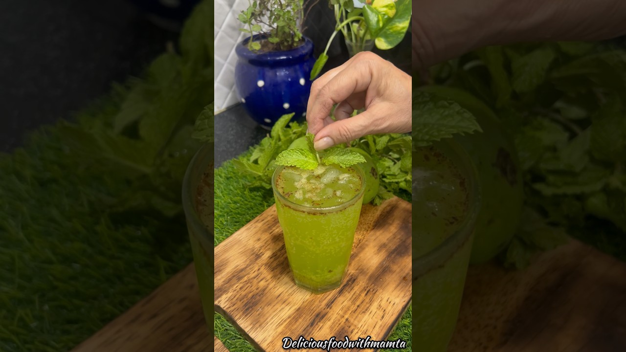 Aam Panna Mocktail #mocktail #easyrecipes #ytshorts #shorts
