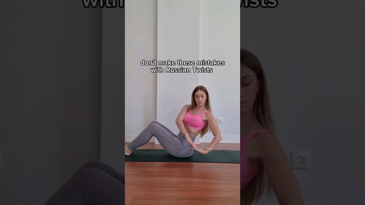 Don't make these mistakes with Russian Twists! #shorts