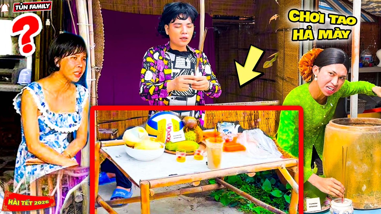 HÀI TẾT 2026 - Cúng Tổ Ngày Tết Con Ngựa, Thúy Liễu Làm Nồi Thịt Kho Khổng Lồ - Tủn Family