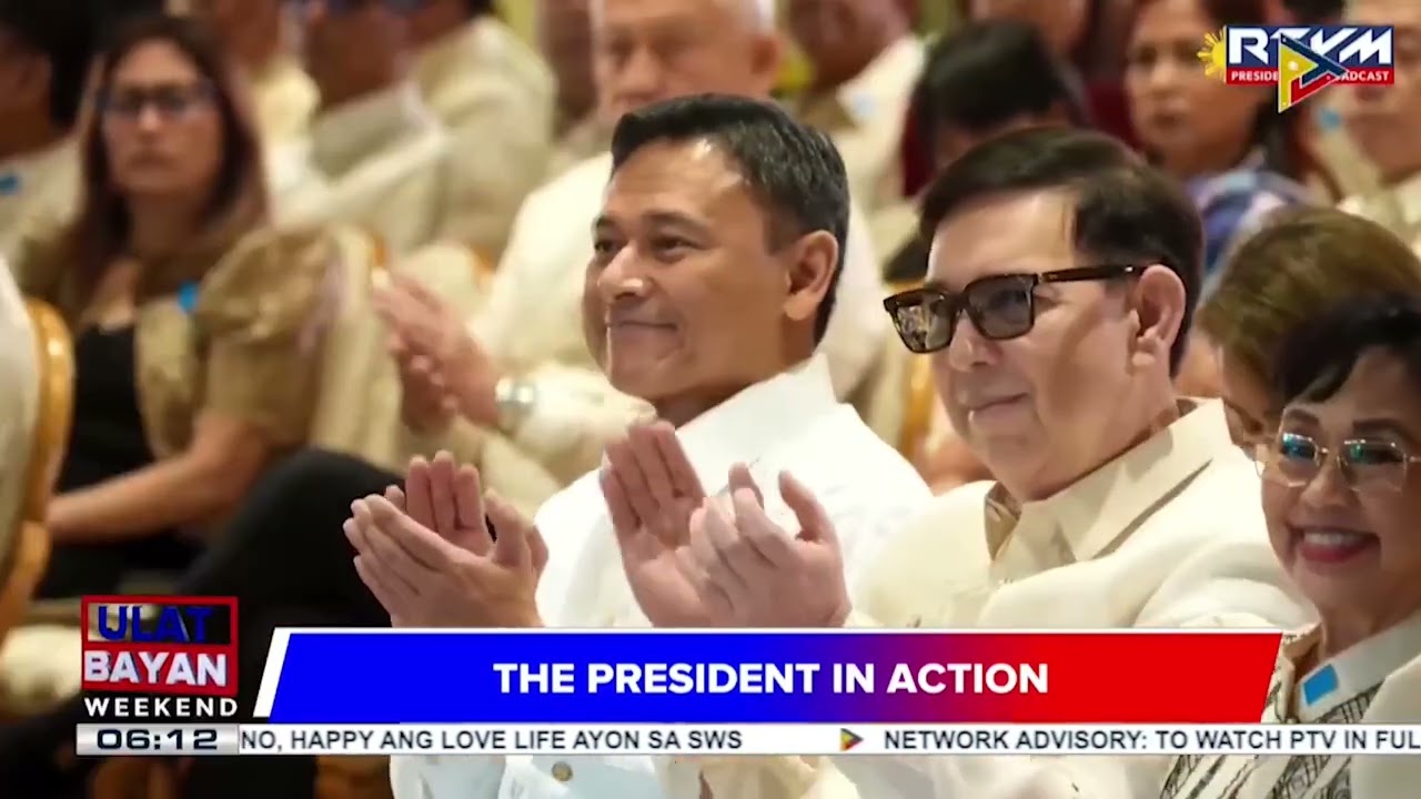#UlatBayanWeekend | The President in Action | ulat ni Kenneth Paciente