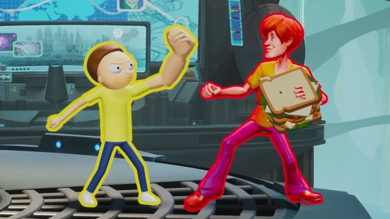 MultiVersus - Shaggy and Morty (Rick and Morty) Unique Interactions HD