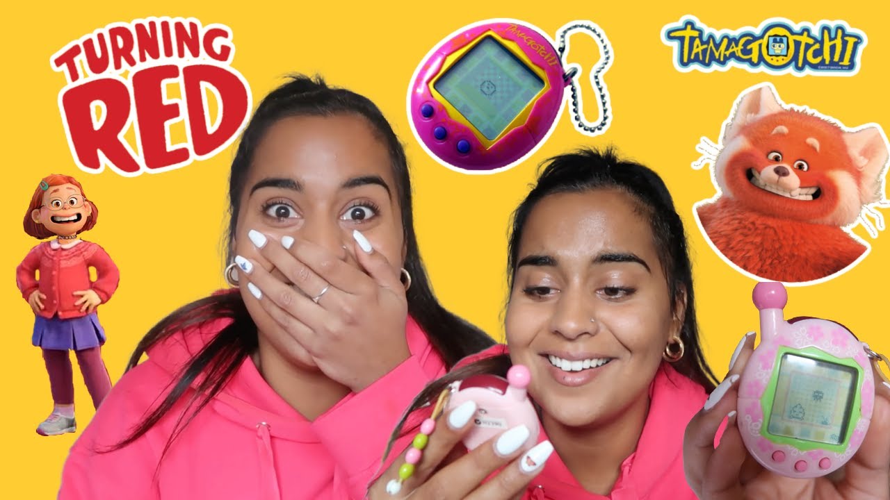 I revived my TAMAGOTCHI after watching TURNING RED