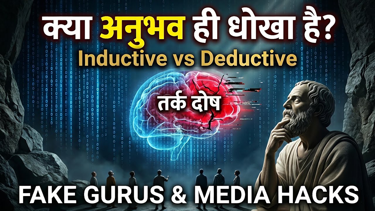 विज्ञान का सबसे बड़ा 'अंधविश्वास'! | Inductive vs Deductive Reasoning in Hindi