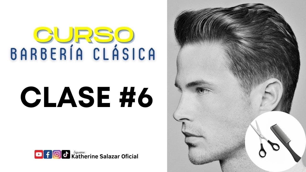 CÓMO CORTAR ARRIBA EL CABELLO DE HOMBRE ► POMPADOUR - CLASE 6