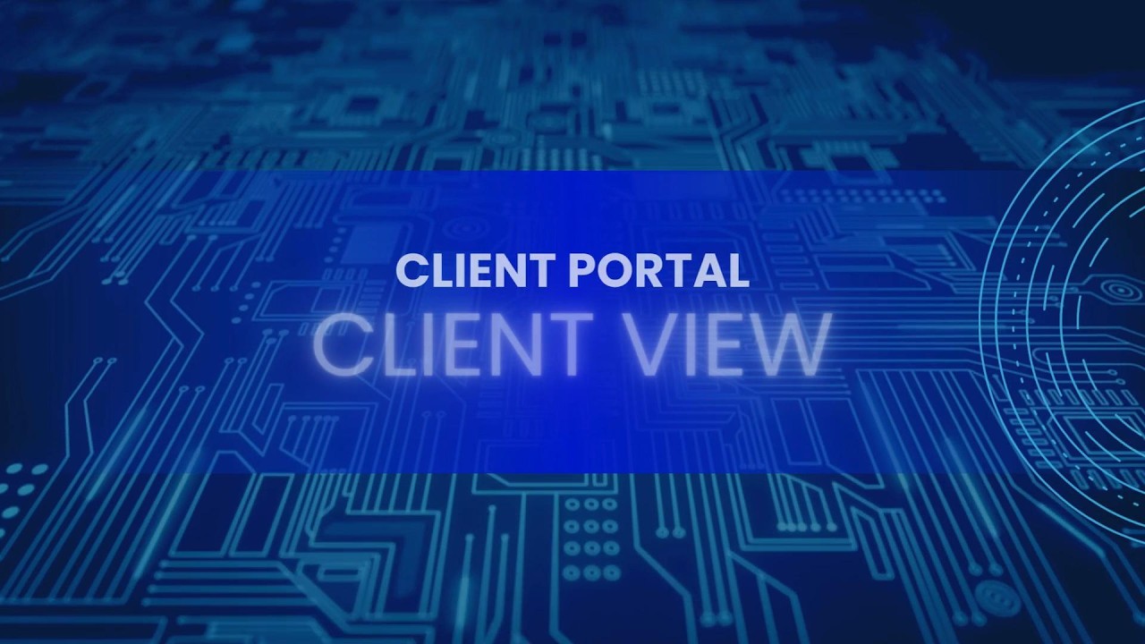 Client Portal Client View - TPS Cloud