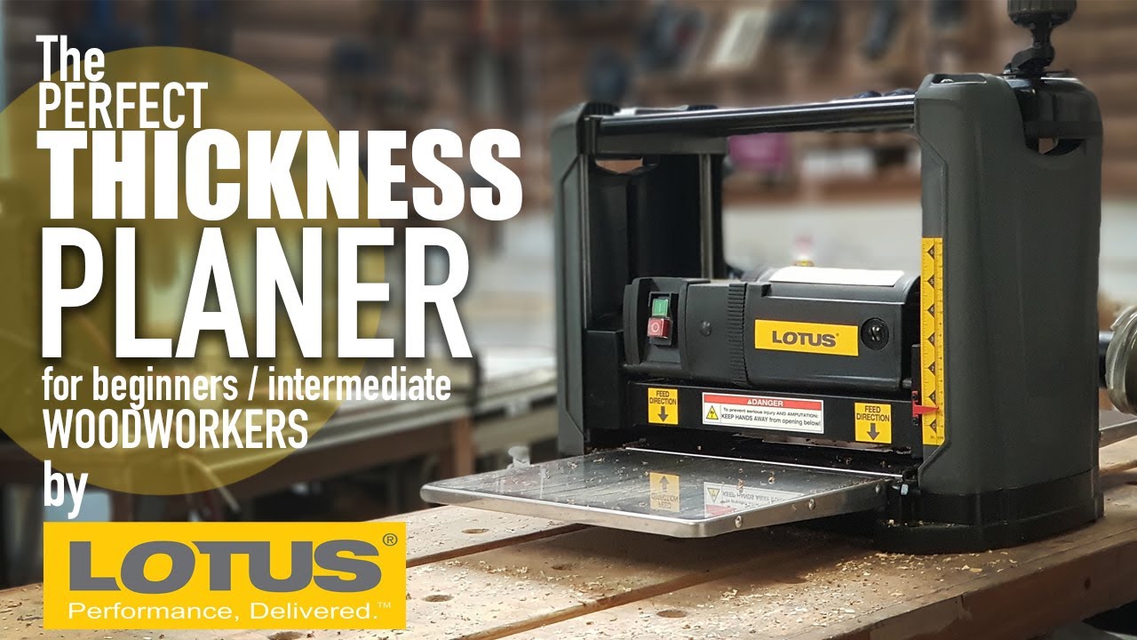 THICKNESS PLANER (LOTUS TOOLS) REVIEW AND USE