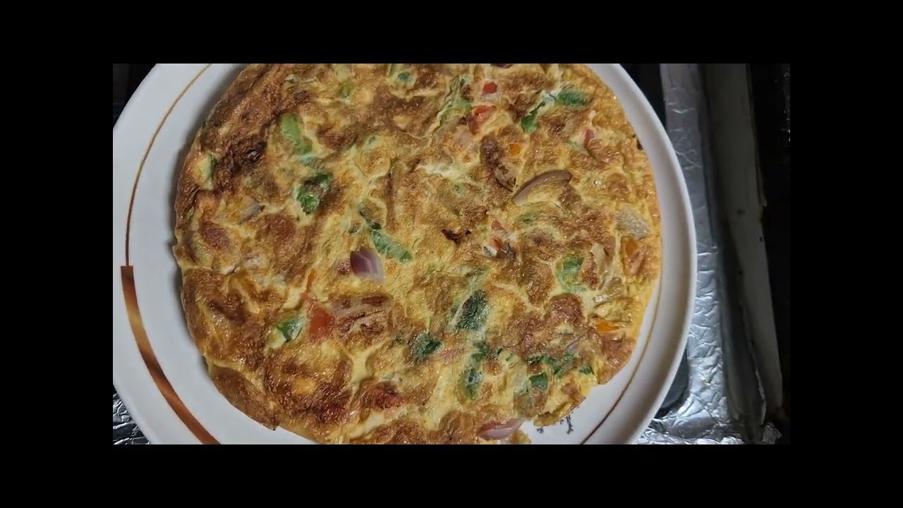 Vegetable Omelette / Diet Eggs Recipe anda vegetarian recipe #foodvlog #vegetablerecipes  #omelette 