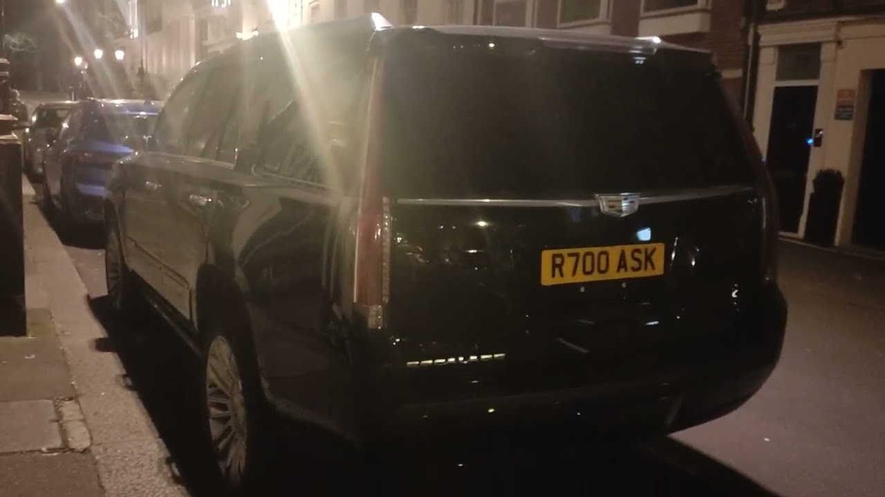 London Cars: Cadillac Escalade near Marble Arch Station London #london #cars