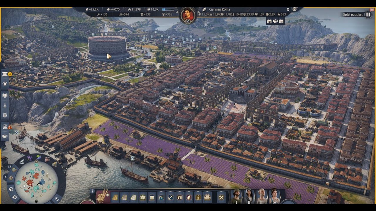 Anno 117 Pax Romana Das perfekte Stadt Layout fürs Ende