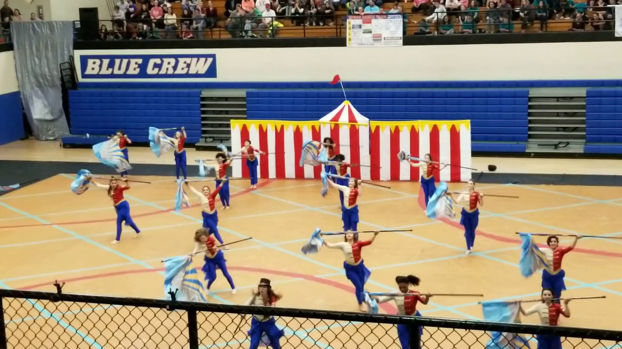 Bearden High School Winterguard - The Greatest Show